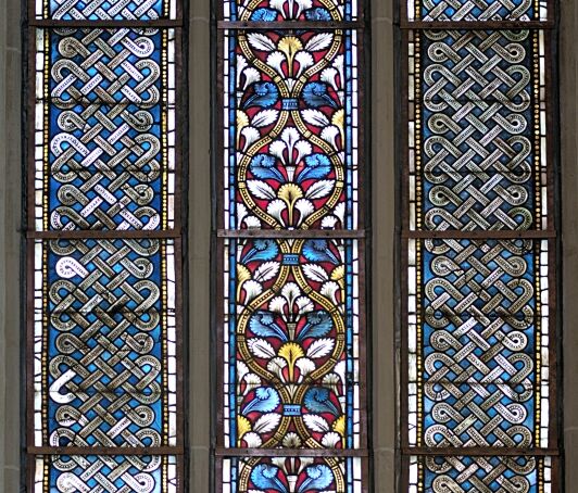 Mittelalterliche Glasfenster